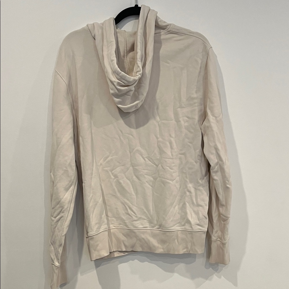 J. Crew Cream Hoodie Sweater - Picture 2 of 3